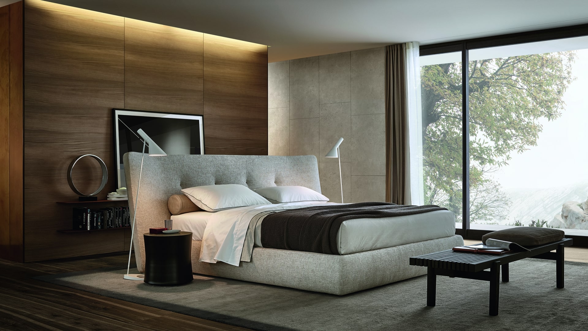Bedrooms.